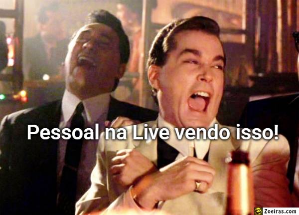 Pessoal na Live vendo isso!