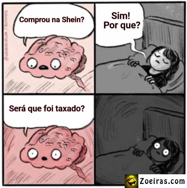 Comprou na Shein?... Sim!  Por que?... Será que foi taxado?